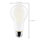 LED A21 18.5 Watt Lamp, Medium Base