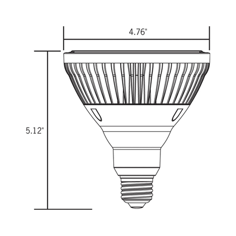25 Watt LED PAR38 Lamp with E26 Base