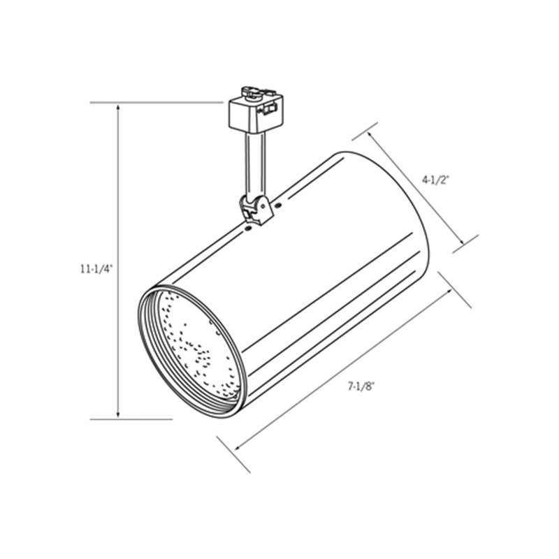 Track Led Drawing Track Light | Modern Design | CTL130 | Display Supply & Lighting, Inc.
