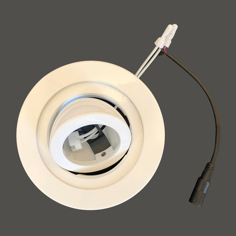 4 inch Recessed Light with Gimbal Trim