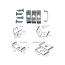 LED Tape Channel Mounting Clips