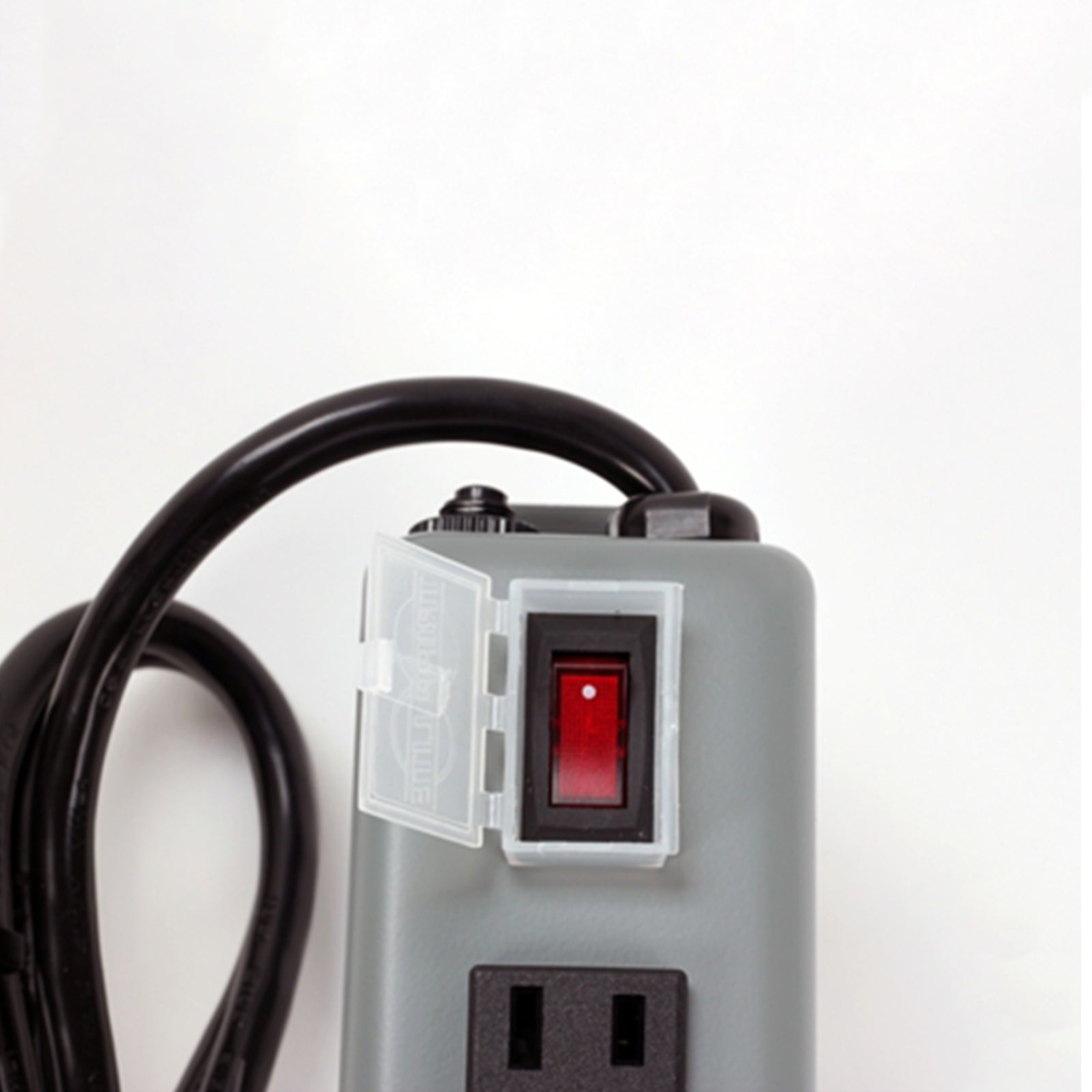 Power Strip & Cable Management | Metal 6 Outlet Power Strip