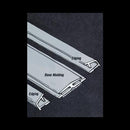 Snap Trac molding that holds graphic images into light boxes