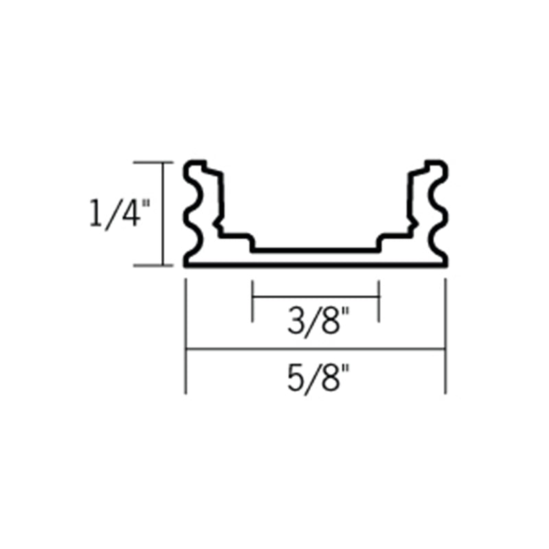 Aluminum Mounting Channel - Standard