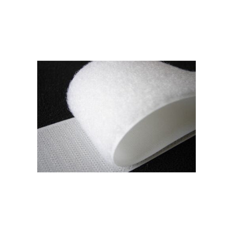 3/4 White Loop Tape 25 yd rolls sew quality - Bond Products Inc
